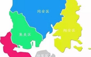 厦门各区数量具体是多少？