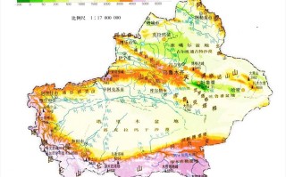 新疆地形图高清大图哪里能找到？