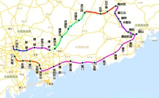 广东到福建高铁线路图具体怎么走？