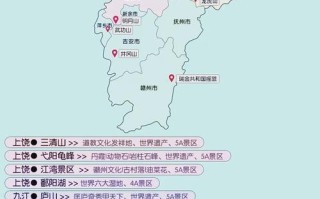 江西省周边省份有哪些必游景点？