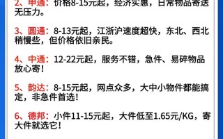 福建快递到江苏运费多少？