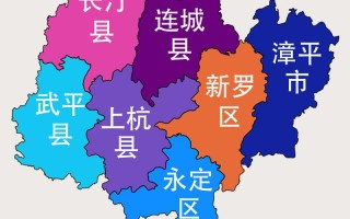 福建龙岩在福建的具体位置在哪？