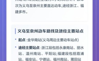 泉州到义乌距离多少？