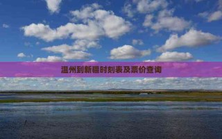 温州飞新疆要多久？