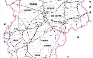 江西城际铁路规划图具体路线有哪些？