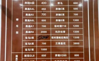 江西新余租车网价目表多少钱一天？