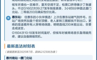 惠东到福建高铁票价多少？