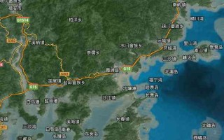 霞浦卫星地图有何独特地理特征？