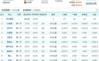 河北到福建高铁票价多少？