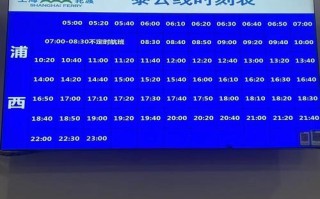 上海到福建火车时刻表最新版是？