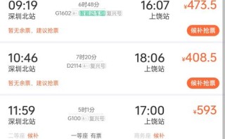 深圳到江西上饶高铁怎么坐？