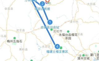 福建福州到龙岩距离多少公里？