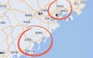 厦门在福建的具体位置是哪里？