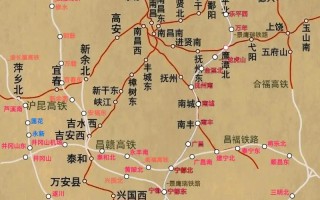 2025年江西高铁规划图有哪些新线路？