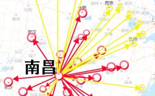 江西南昌到成都的距离是多少公里？