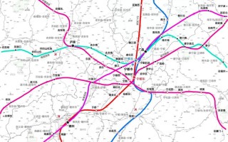 2025江西铁路规划图有哪些新线路？