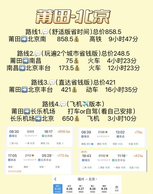 北京到福建动车时刻表最新版是？-第1张图片-花冠旅游服务