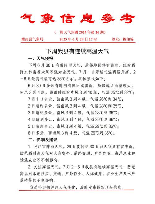 江西遂昌一周天气如何？-第3张图片-花冠旅游服务