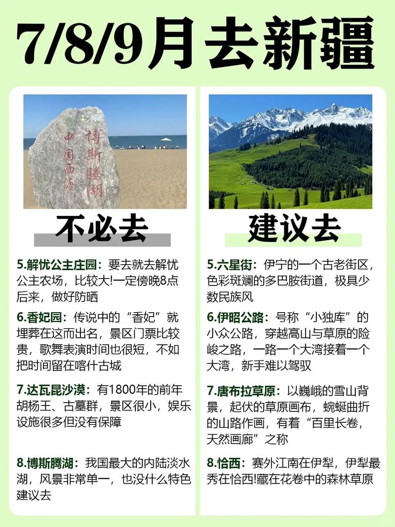 暑假去新疆玩，这些注意事项能避开坑吗？-第3张图片-花冠旅游服务