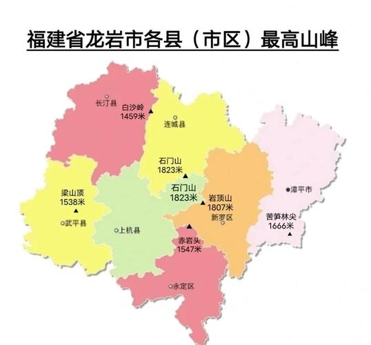 福建龙岩在福建的具体位置在哪？-第2张图片-花冠旅游服务