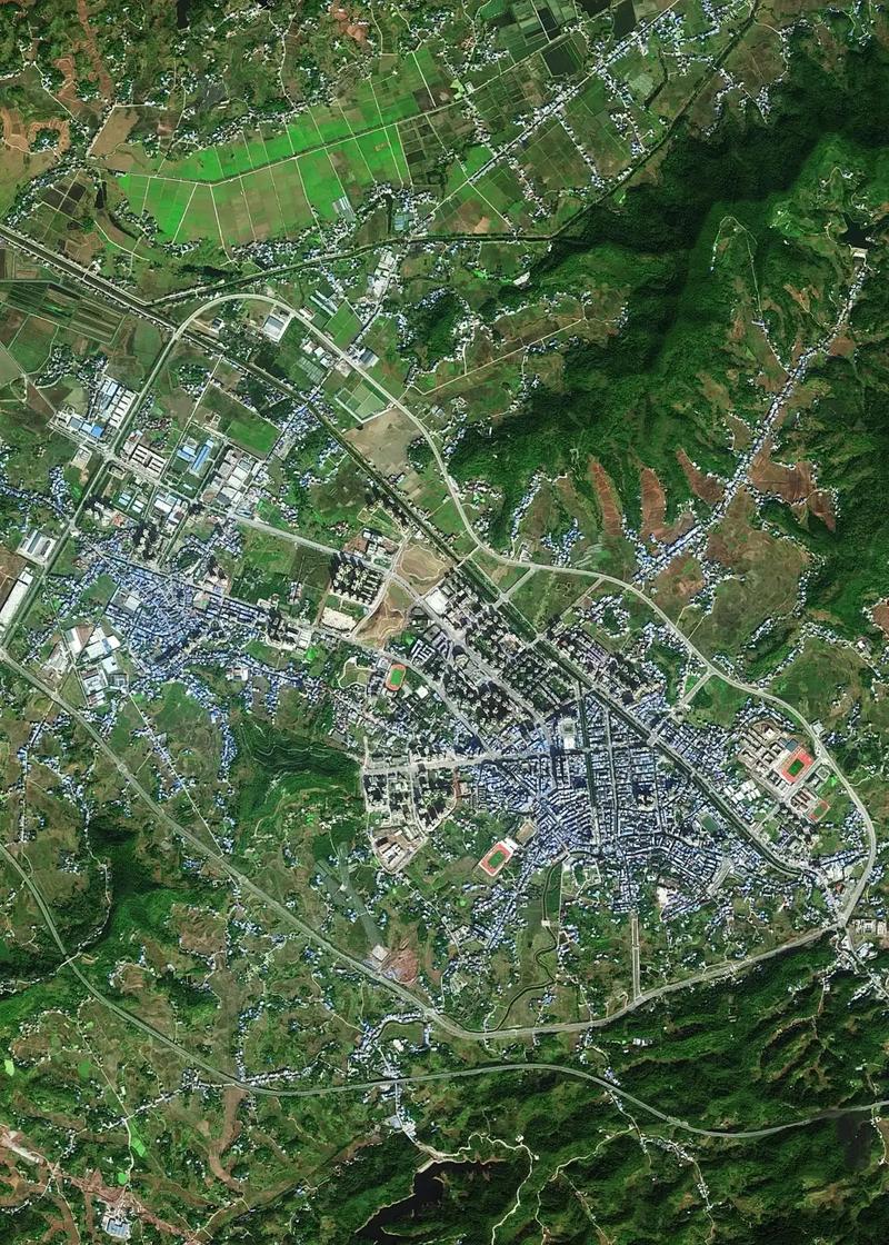 江西省修水县卫星地图有何关键信息？-第2张图片-花冠旅游服务