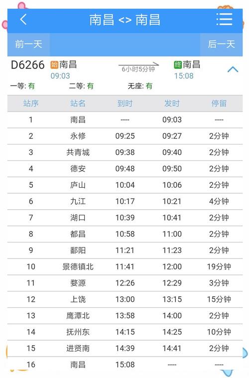 枣庄至江西高铁时刻表最新版？-第2张图片-花冠旅游服务