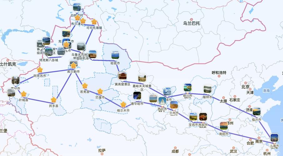 上海到新疆自驾游路线怎么规划？-第1张图片-花冠旅游服务