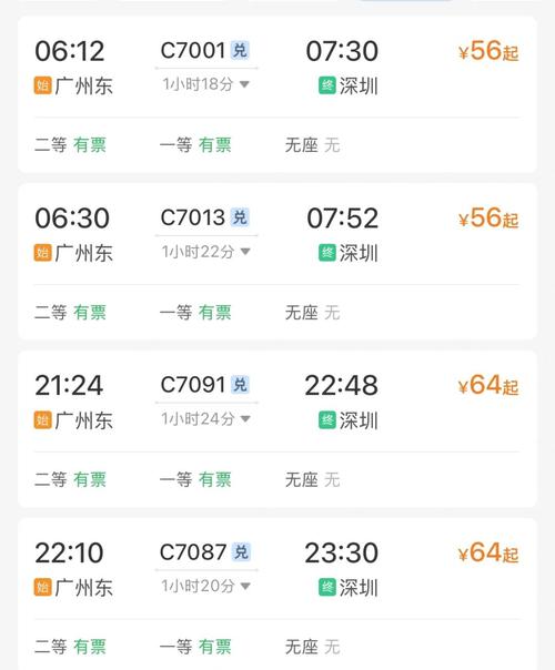 江西到深圳高铁多少钱-第1张图片-花冠旅游服务
