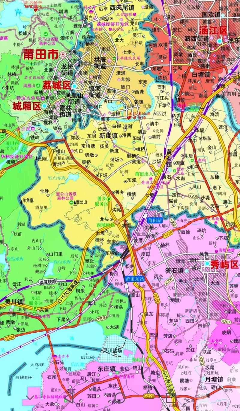 福建省莆田市交通地图哪里找全？-第1张图片-花冠旅游服务