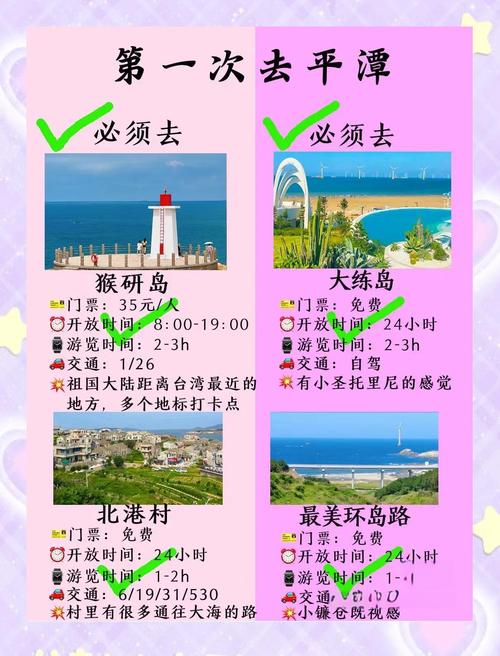 福建平潭自驾游，路线、景点、美食怎么安排？-第2张图片-花冠旅游服务