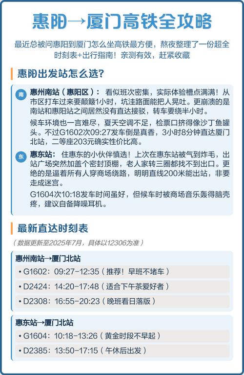惠东到福建高铁票价多少？-第1张图片-花冠旅游服务