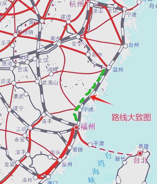 福建新建高铁路线规划具体走向是？-第1张图片-花冠旅游服务