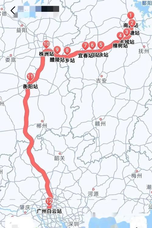 广州到南昌距离多少公里？-第2张图片-花冠旅游服务
