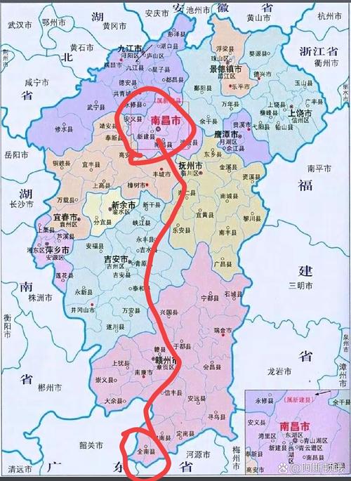 广州到南昌距离多少公里？-第3张图片-花冠旅游服务