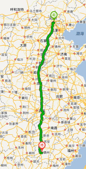 江西赣州到广州市多远-第1张图片-花冠旅游服务