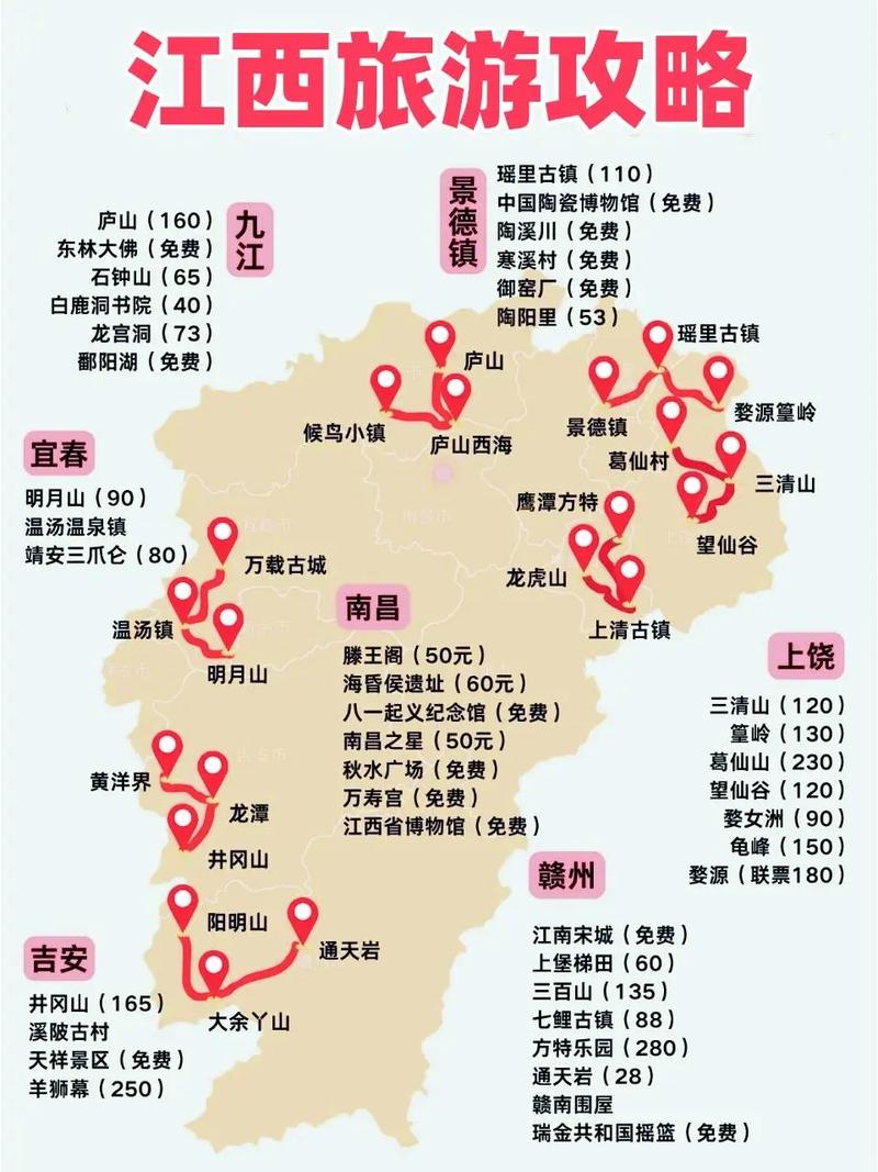泉州自驾江西怎么走？路线攻略有哪些？-第2张图片-花冠旅游服务