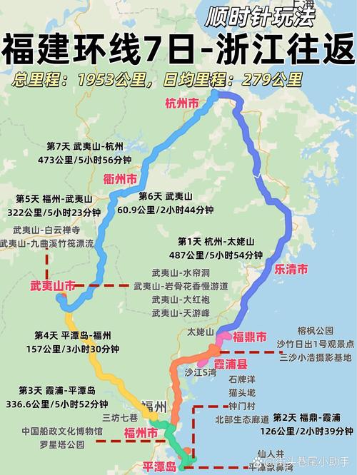 杭州到福建自驾游线路怎么规划？-第1张图片-花冠旅游服务