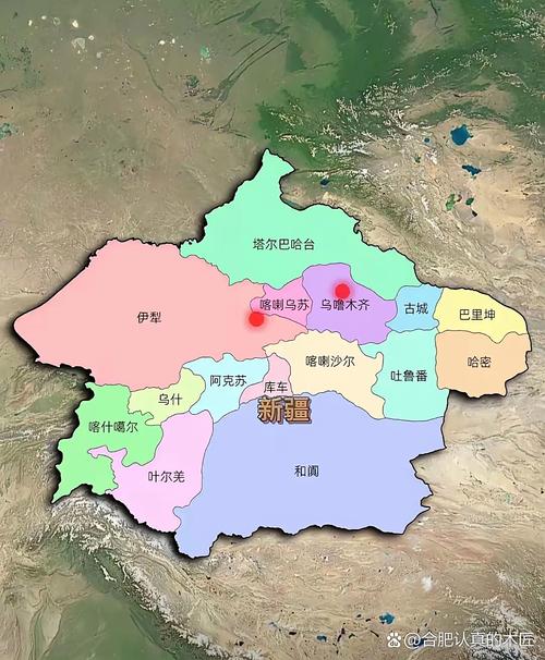 克拉玛依在新疆地图的哪个位置？-第2张图片-花冠旅游服务