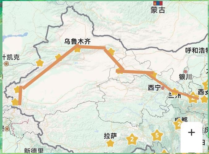 甘肃到新疆自驾游路线怎么规划？-第1张图片-花冠旅游服务