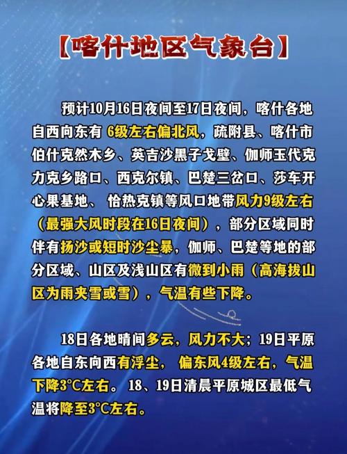 新疆喀什最近天气情况-第2张图片-花冠旅游服务