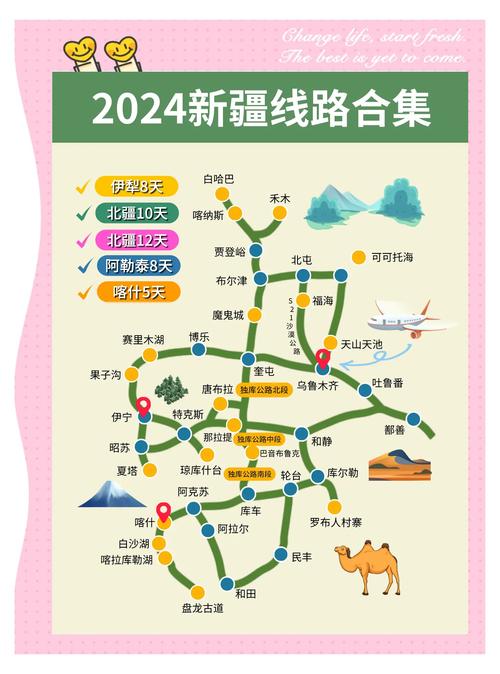 新疆省道115线全图-第2张图片-花冠旅游服务
