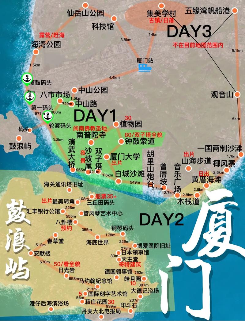 厦门三日游人均花费多少？-第2张图片-花冠旅游服务