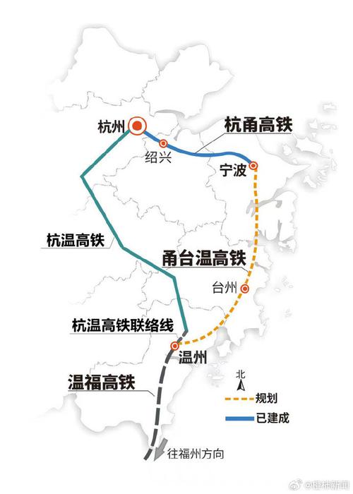 福建至杭州高铁路线图具体走向是怎样的？-第1张图片-花冠旅游服务