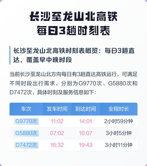 长沙至福建高铁时刻表几点有车？-第3张图片-花冠旅游服务