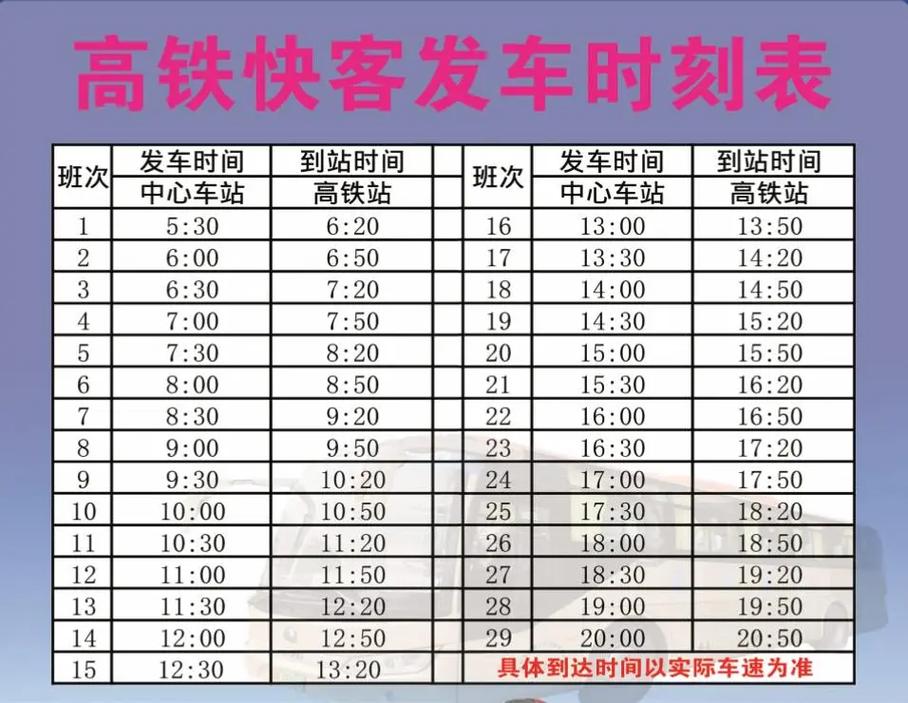 永嘉到福建动车时刻表最新版？-第1张图片-花冠旅游服务