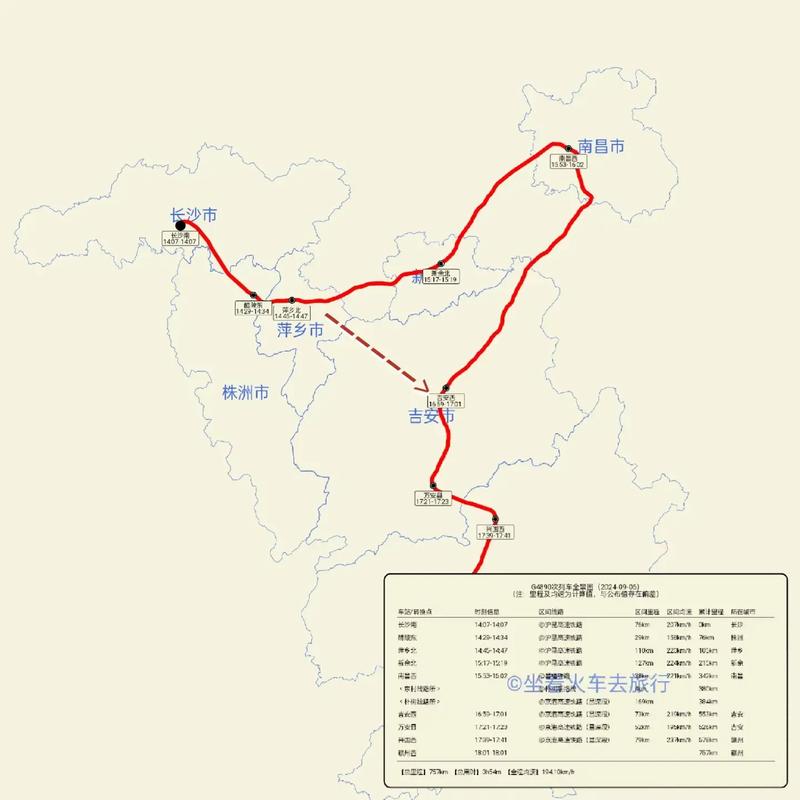 广州到江西吉安车程多久？-第2张图片-花冠旅游服务