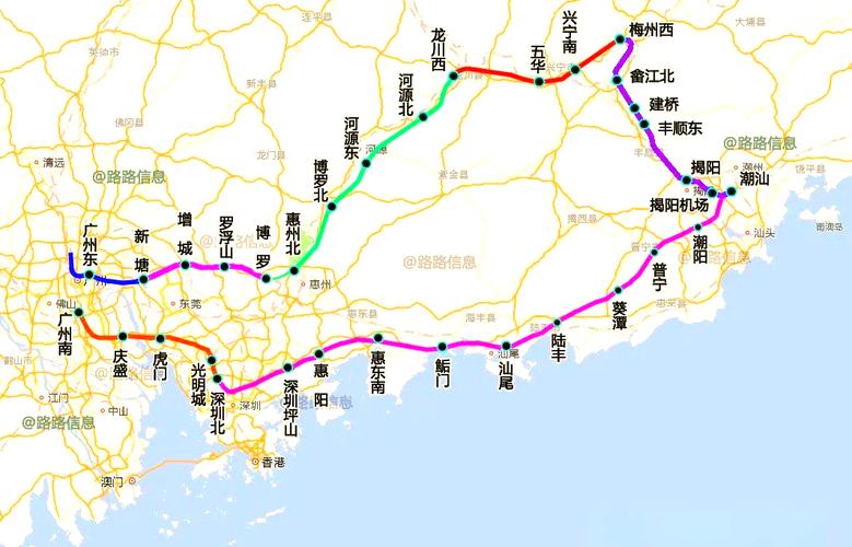 广东到福建高铁线路图具体怎么走?-第1张图片-花冠旅游服务 广东到福建高铁线路图具体怎么走?-第1张图片-花冠旅游服务