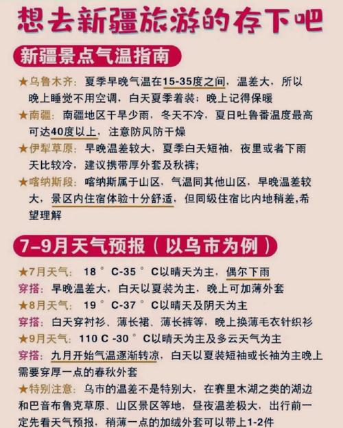 新疆旅游景区天气如何？-第1张图片-花冠旅游服务