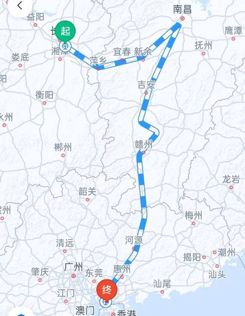 深圳到江西高铁线路怎么走？-第2张图片-花冠旅游服务