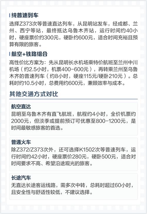 昆明到新疆路线怎么走？-第3张图片-花冠旅游服务